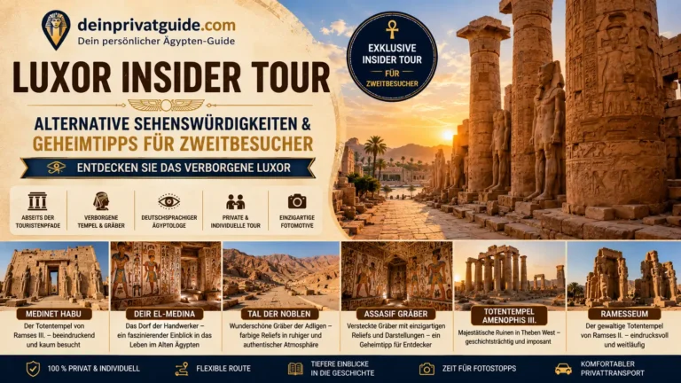 Luxor Insider Tour für Wiederbesucher: Tempel & Gräber