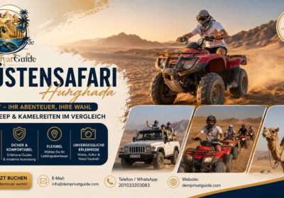 Wüstensafari Hurghada privat – Quad, Jeep & Kamelreiten im Vergleich