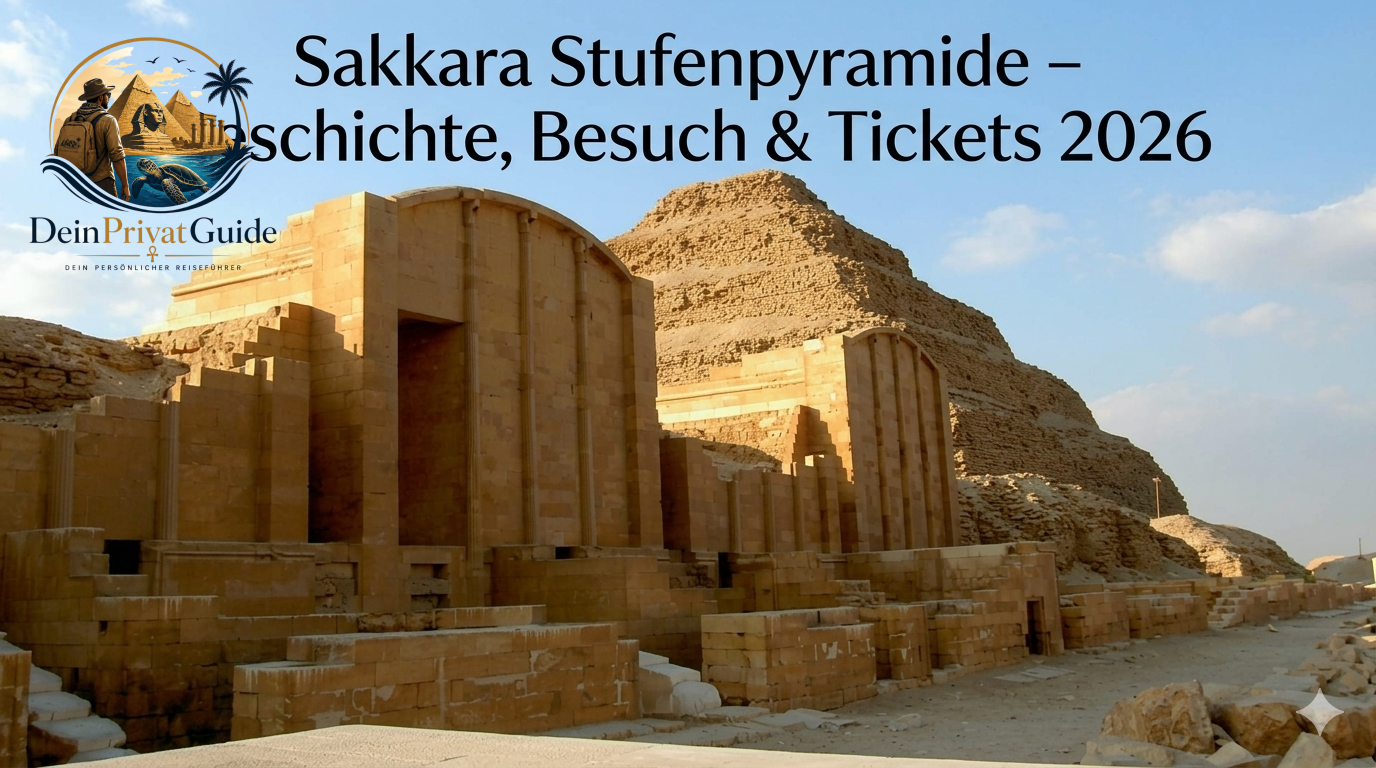Sakkara Stufenpyramide – Geschichte, Besuch & Tickets 2026