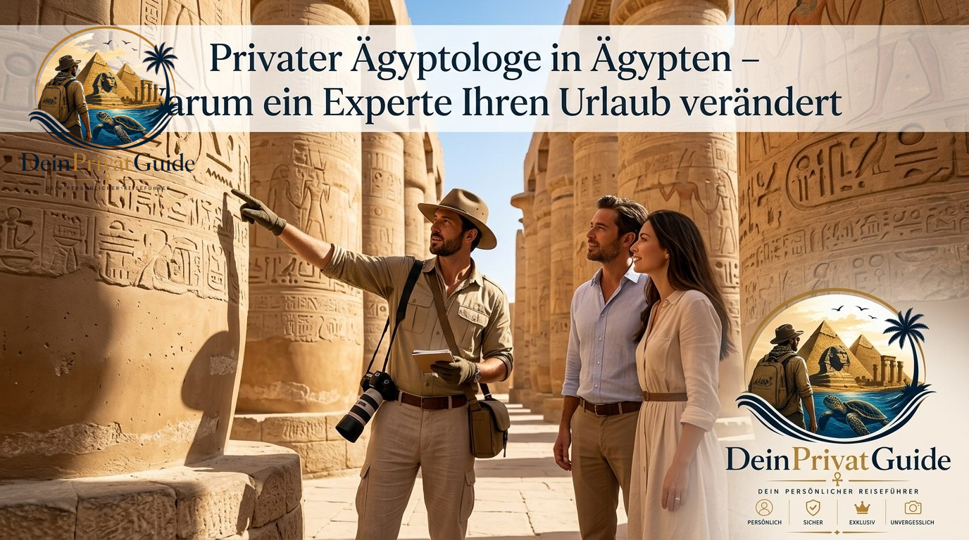 Privater Ägyptologe in Ägypten – Warum ein Experte Ihren Urlaub verändert