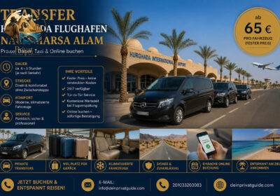 Transfer Hurghada Flughafen nach Marsa Alam – Preise,Dauer, Taxi & Online buchen