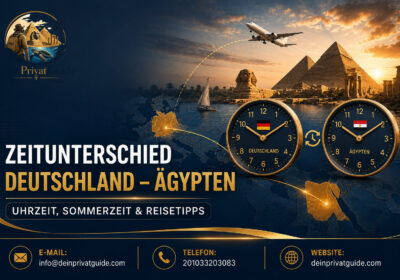 Zeitunterschied Deutschland – Ägypten | Uhrzeit, Sommerzeit & Reisetipps
