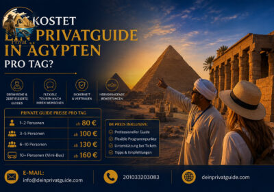 Was kostet ein Privatguide in Ägypten pro Tag?