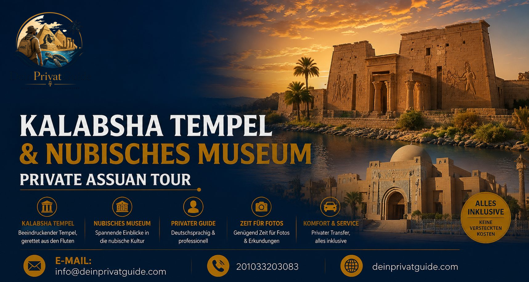 Kalabsha Tempel & Nubisches Museum | Private Assuan Tour