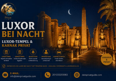 Luxor bei Nacht | Luxor-Tempel & Karnak privat