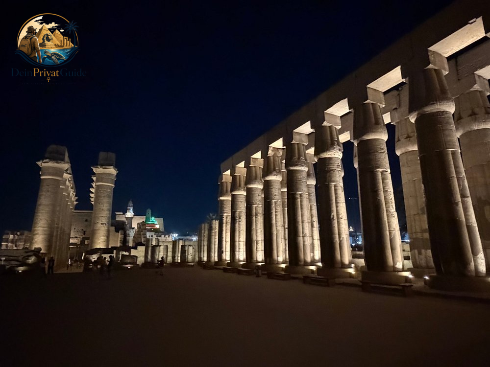 Luxor bei Nacht | Luxor-Tempel & Karnak privat – Bild 1