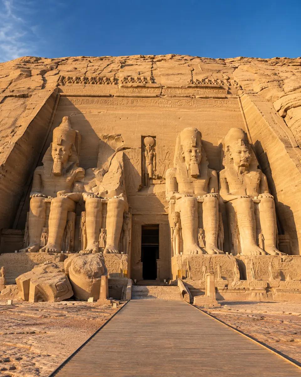 Großer Tempel von Abu Simbel in Oberägypten – private Kulturreise