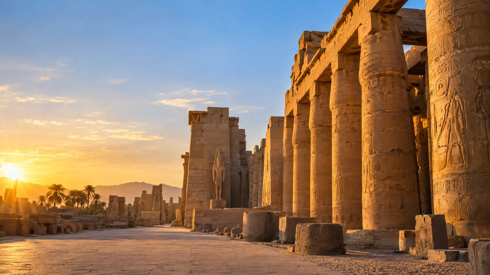 Karnak-Tempel in Luxor bei Sonnenaufgang – private Ausflüge ab Hurghada und Marsa Alam