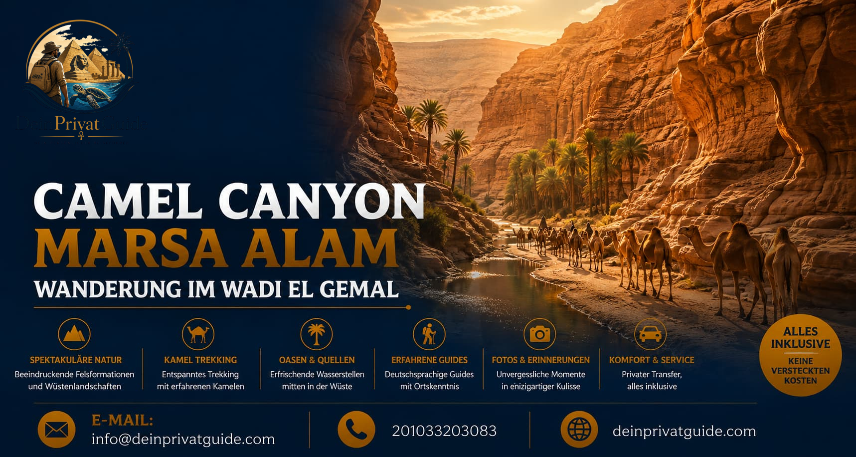 Camel Canyon Marsa Alam | Wanderung im Wadi El Gemal